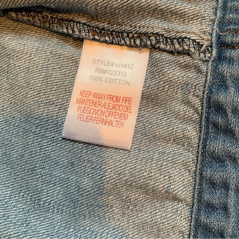 Iris basic size medium blue denim jacket - Picture 5 of 5